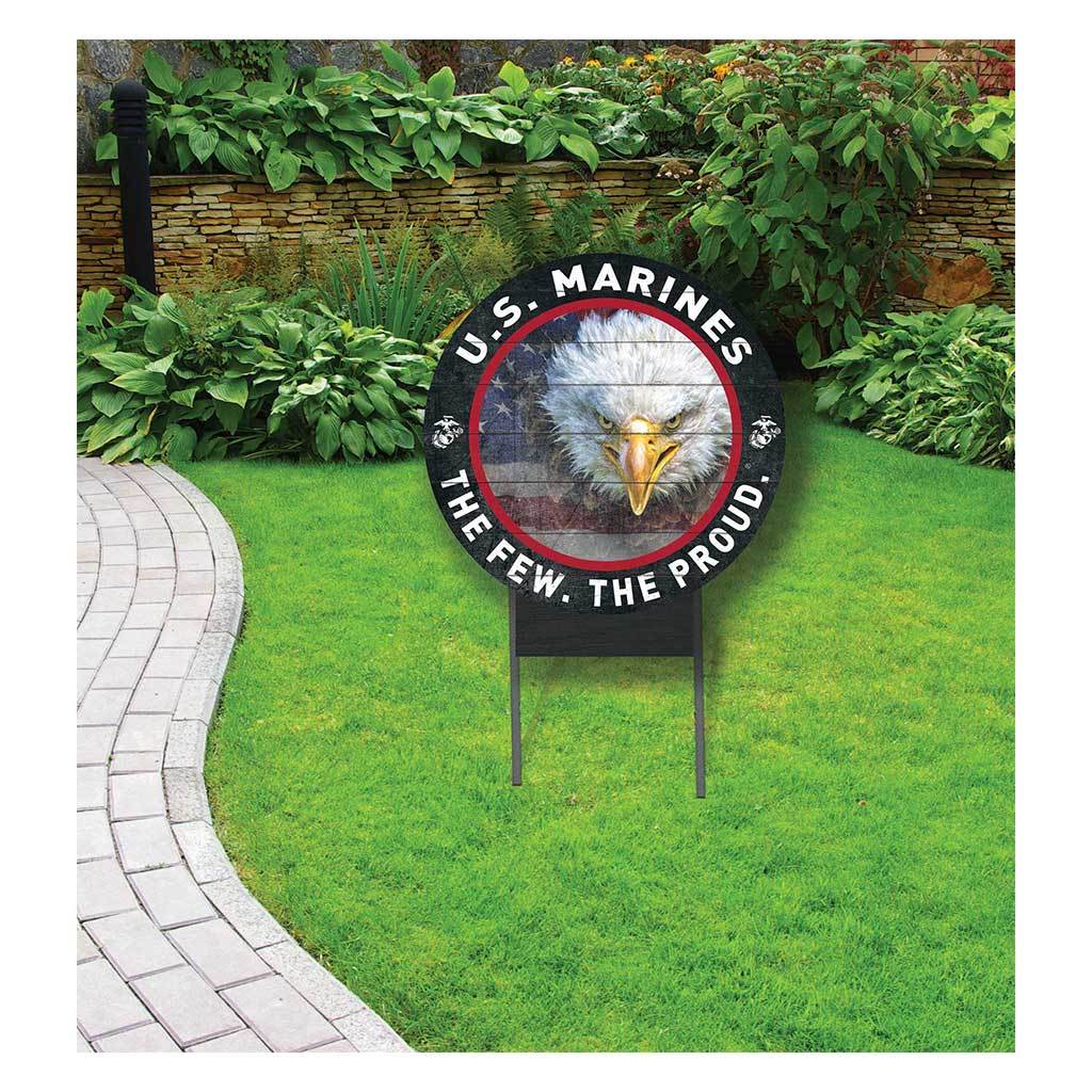 Eagle Marines Lawn Sign