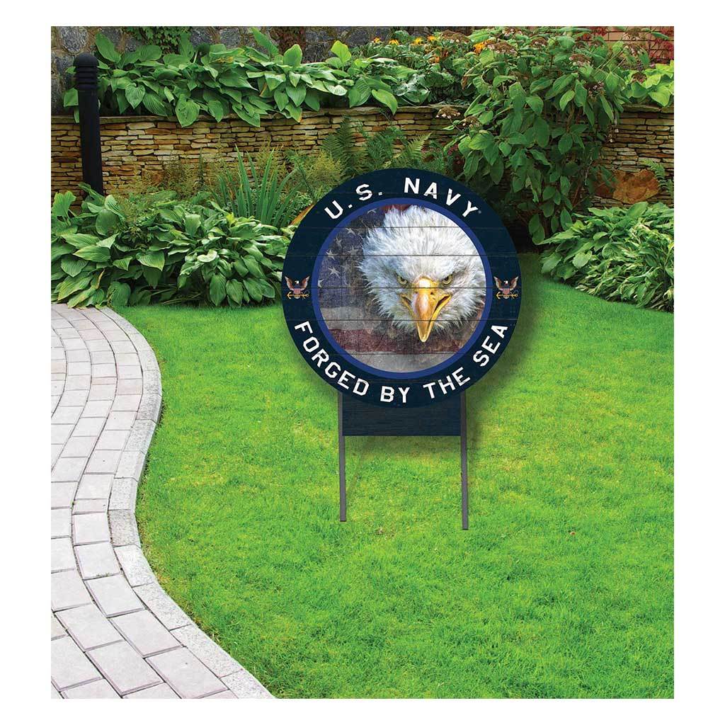 Eagle Navy Lawn Sign