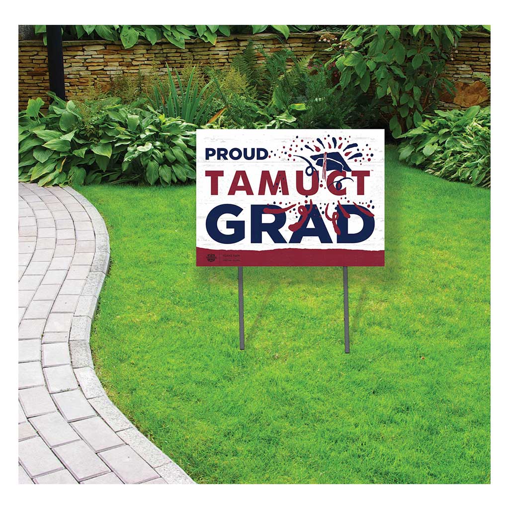 18x24 Lawn Sign Proud Grad With Logo Texas A&M University Central Texas Place Kelleen