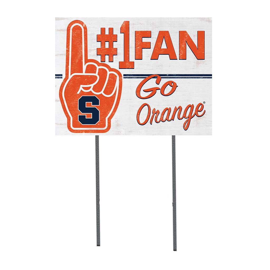 18x24 Lawn Sign #1 Fan Syracuse Orange