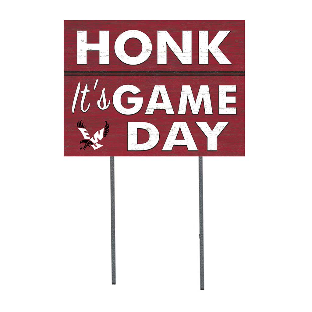 18x24 Lawn Sign Honk Game Day Eastern Washington Eagles