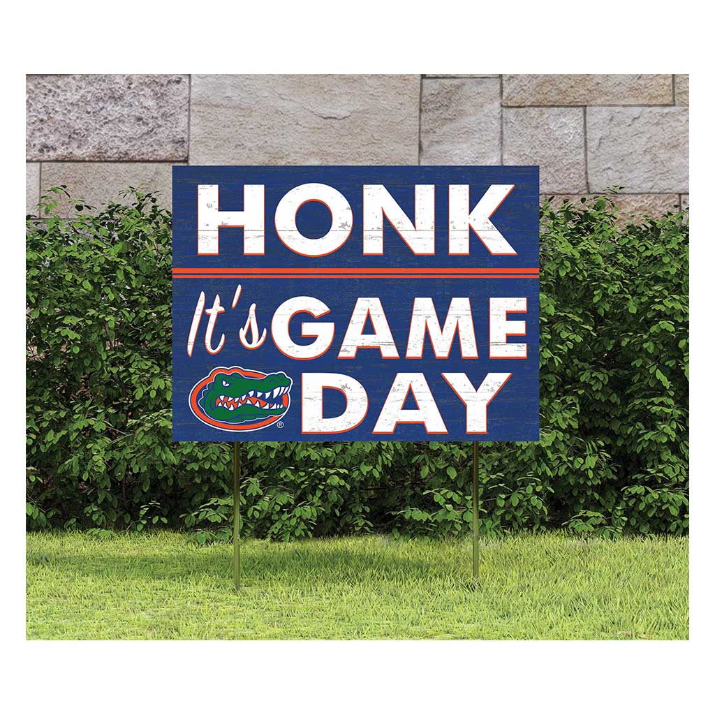 18x24 Lawn Sign Honk Game Day Florida Gators