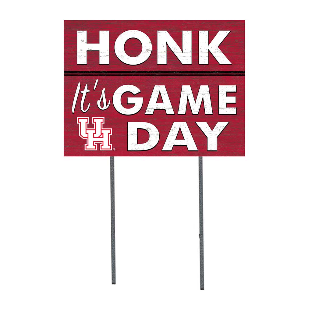 18x24 Lawn Sign Honk Game Day Houston Cougars