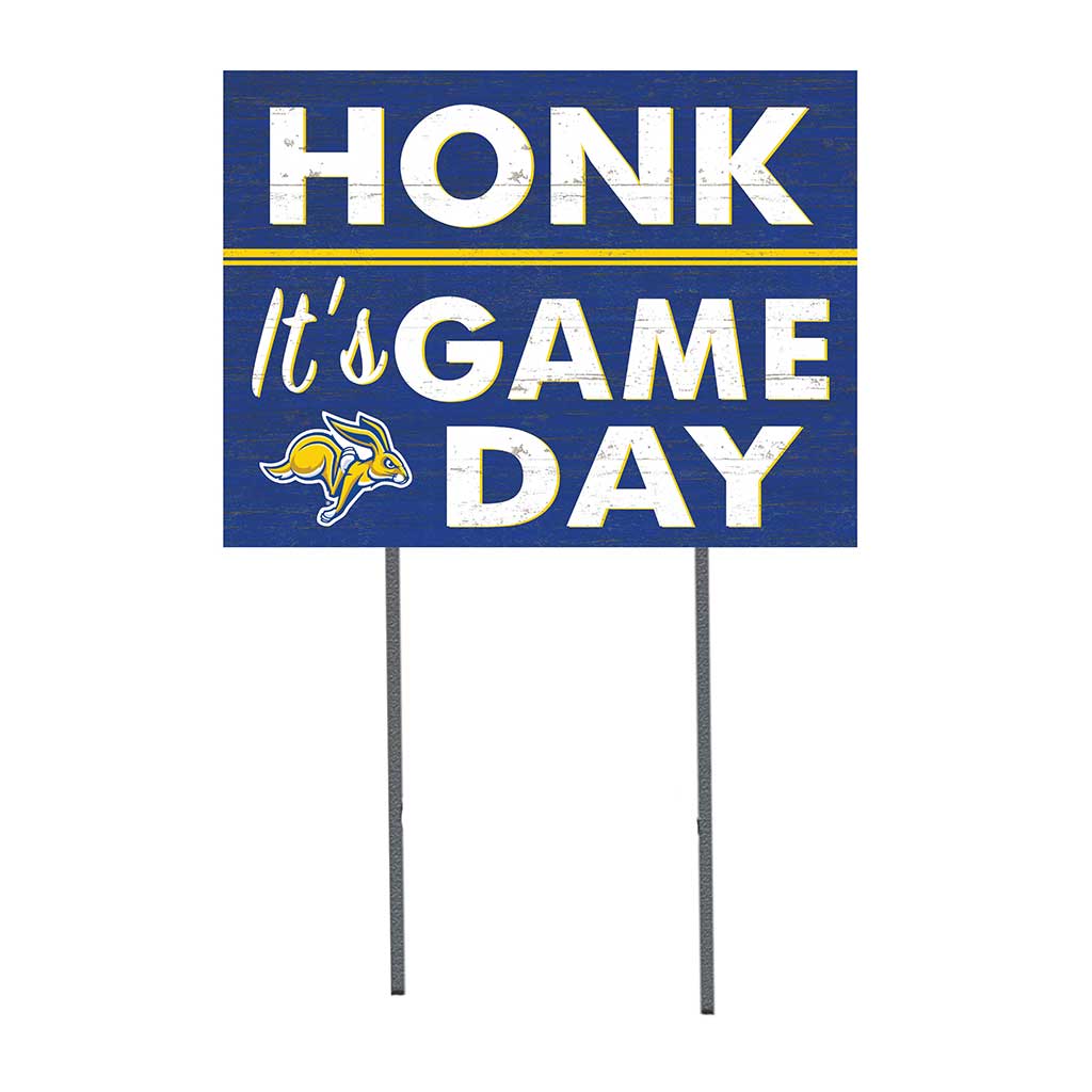 18x24 Lawn Sign Honk Game Day South Dakota State University Jackrabbits
