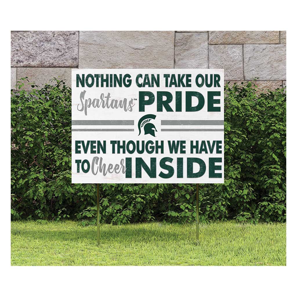 18x24 Lawn Sign Nothing Can Take Michigan State Spartans