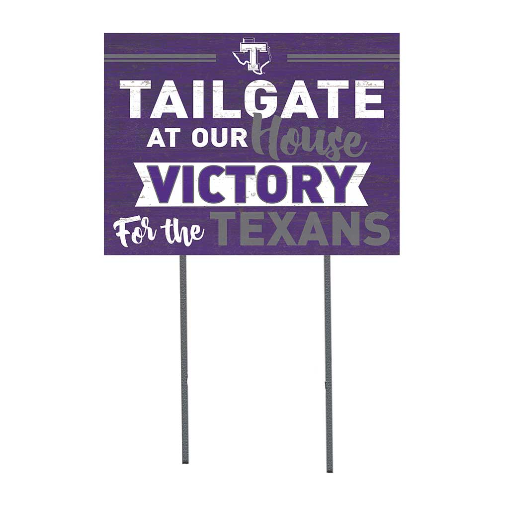 18x24 Lawn Sign Tailgate at Our House Tarleton State University Texans