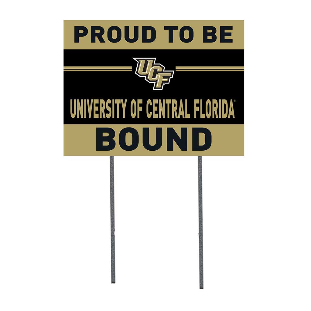 18x24 Lawn Sign Proud to be School Bound Central Florida Knights