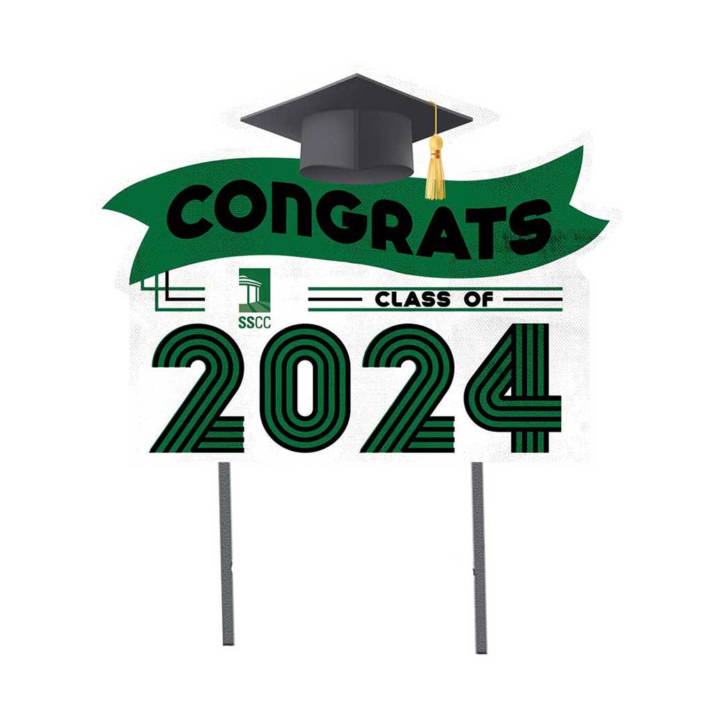 18x24 Congrats Graduation Lawn Sign Shelton State Community College Buccaneers