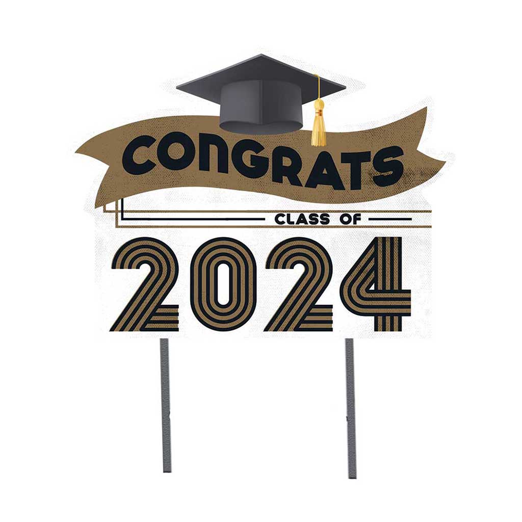18x24 Congrats Graduation Lawn Sign Wofford College Terriers