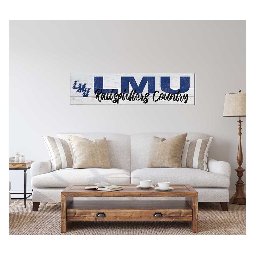 40x10 Sign With Logo Lincoln Memorial University Railsplitters