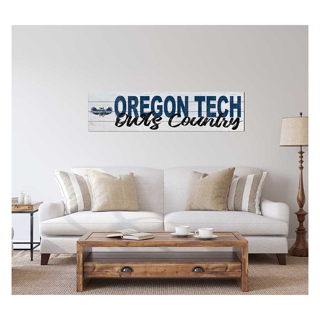 40x10 Sign With Logo Oregon Institute of Technology Owls