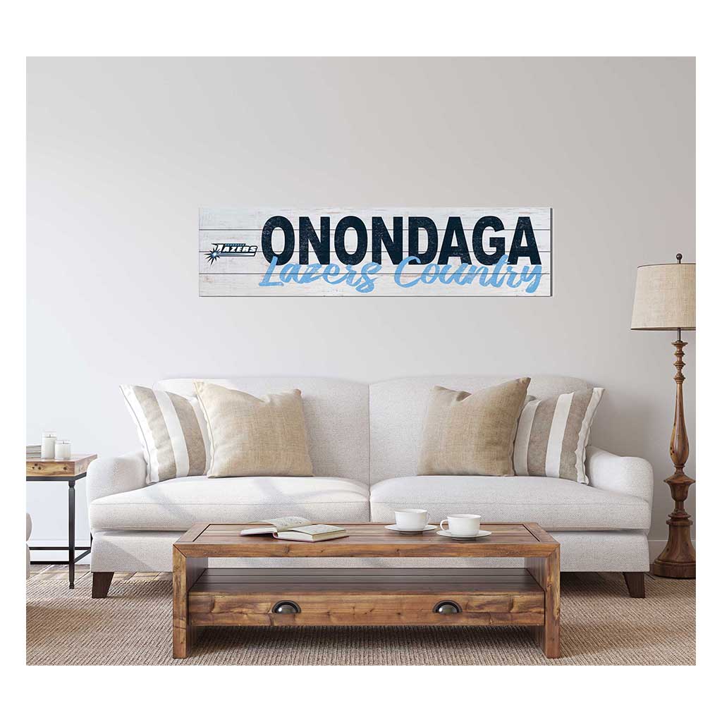 40x10 Sign With Logo Onondaga Community College Lazers