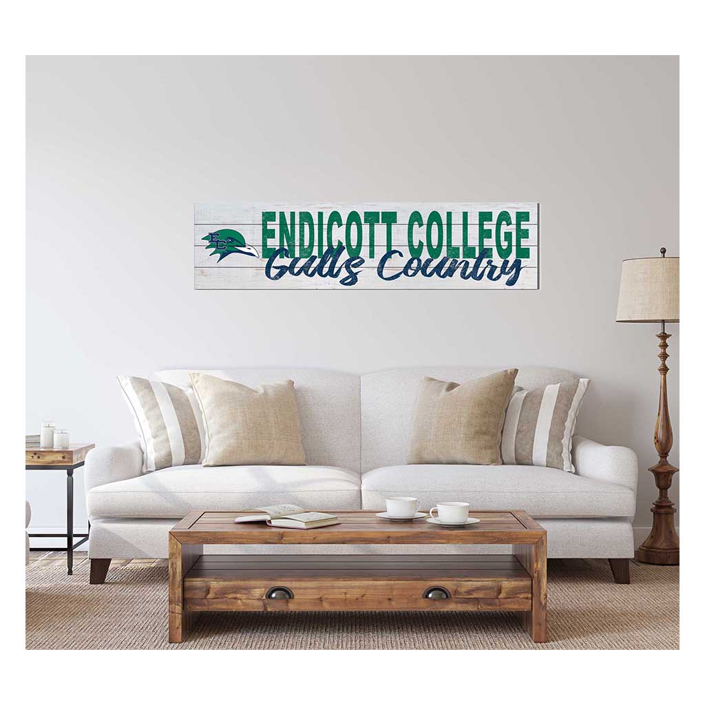 40x10 Sign With Logo Endicott College Gulls