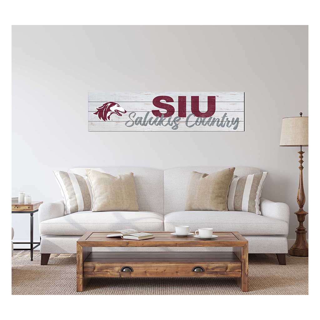 40x10 Sign With Logo Southern Illinois Salukis