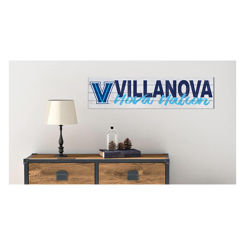 40x10 Sign With Logo Villanova Wildcats