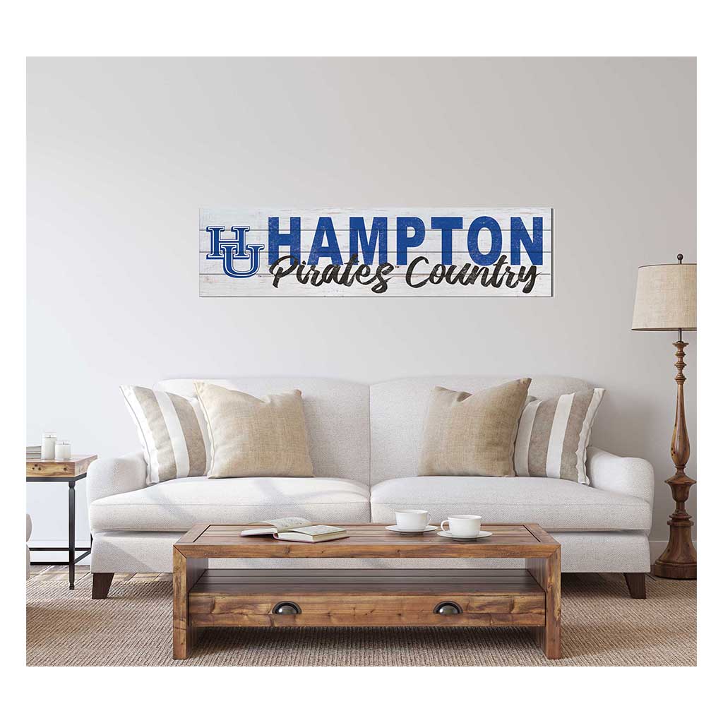 40x10 Sign With Logo Hampton Pirates