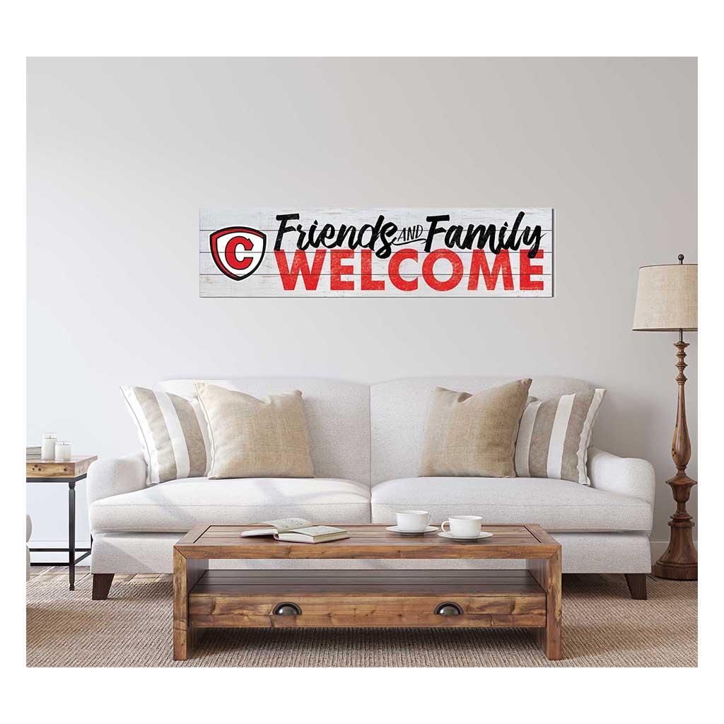 40x10 Sign Friends Family Welcome Carthage College Red Men/Lady Reds