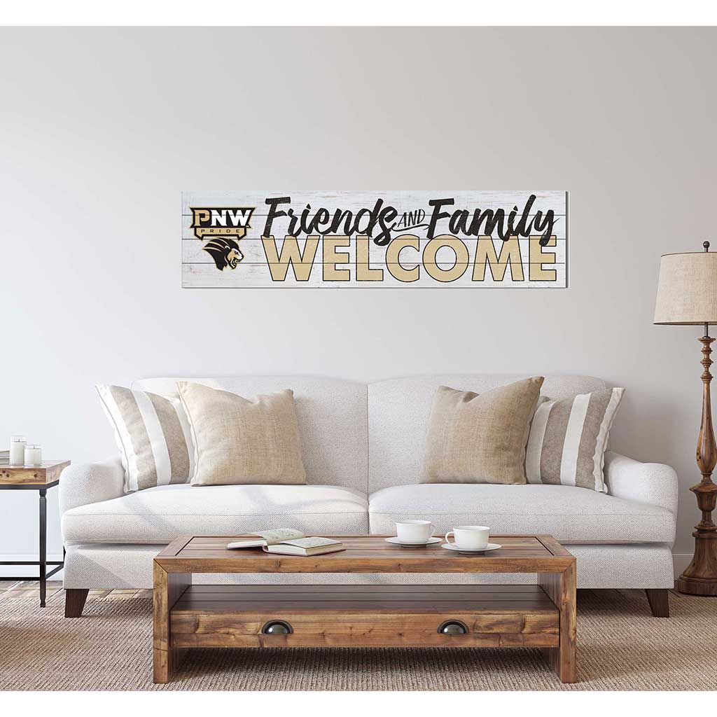 40x10 Sign Friends Family Welcome Purdue University Northwest Pride