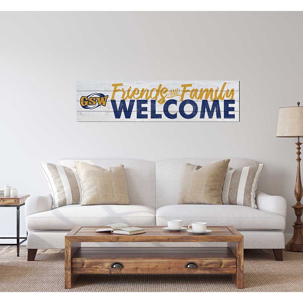 40x10 Sign Friends Family Welcome Georgia Southwestern State Hurricanes