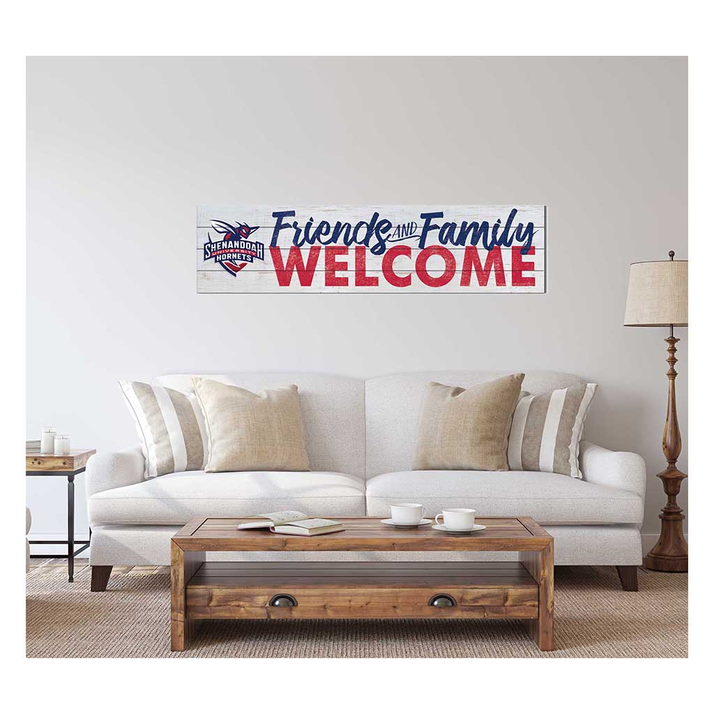 40x10 Sign Friends Family Welcome Shenandoah University Hornets