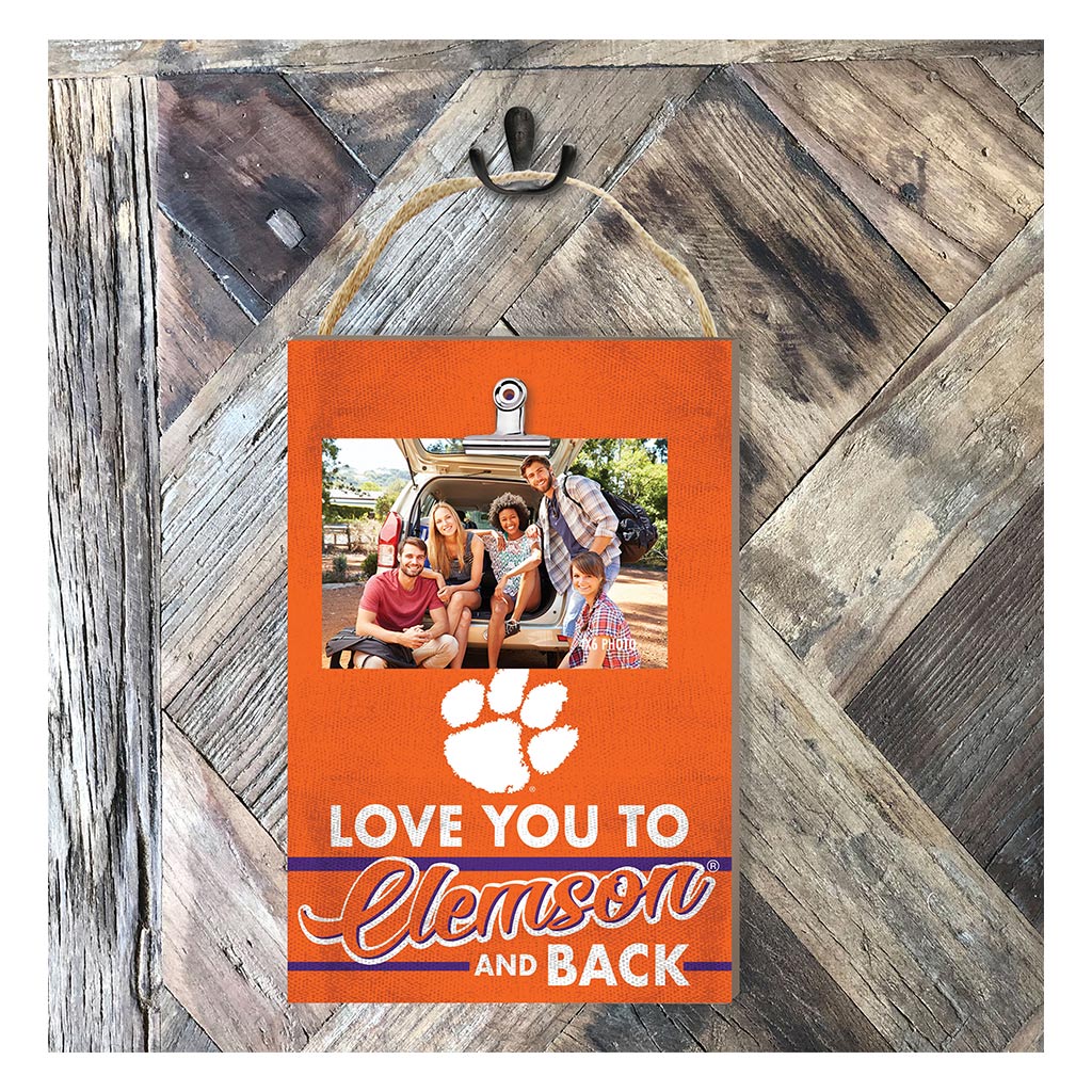 Hanging Clip-It Photo Love You To Clemson Tigers