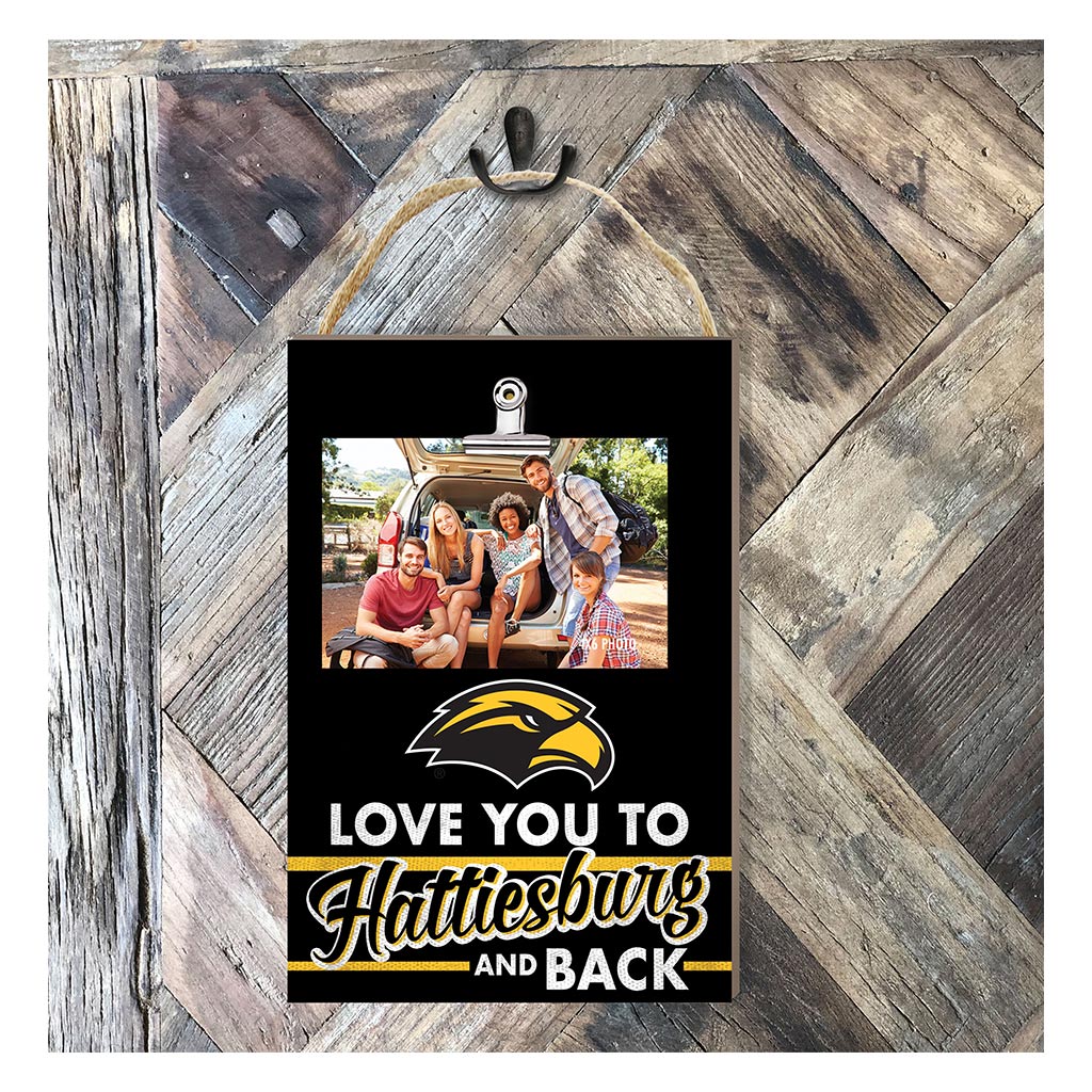 Hanging Clip-It Photo Love You To Southern Mississippi Golden Eagles