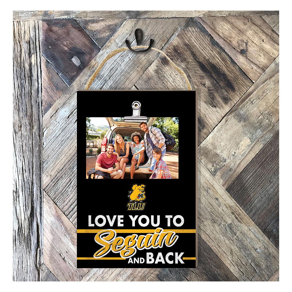 Hanging Clip-It Photo Love You To Texas Lutheran Bulldogs