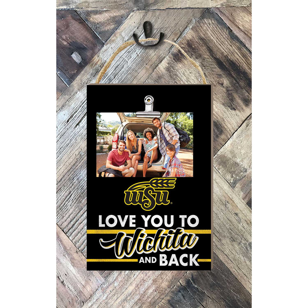 Hanging Clip-It Photo Love You To Wichita State Shockers