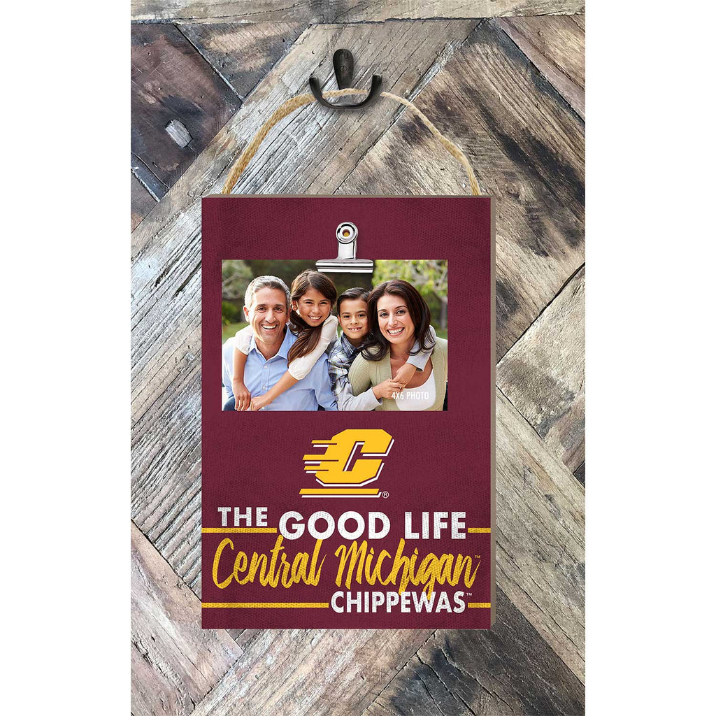 Hanging Clip-It Photo The Good Life Central Michigan Chippewas