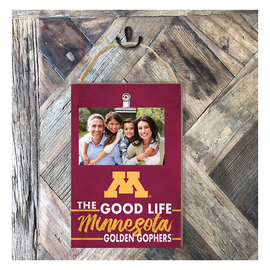 Hanging Clip-It Photo The Good Life Minnesota Golden Gophers