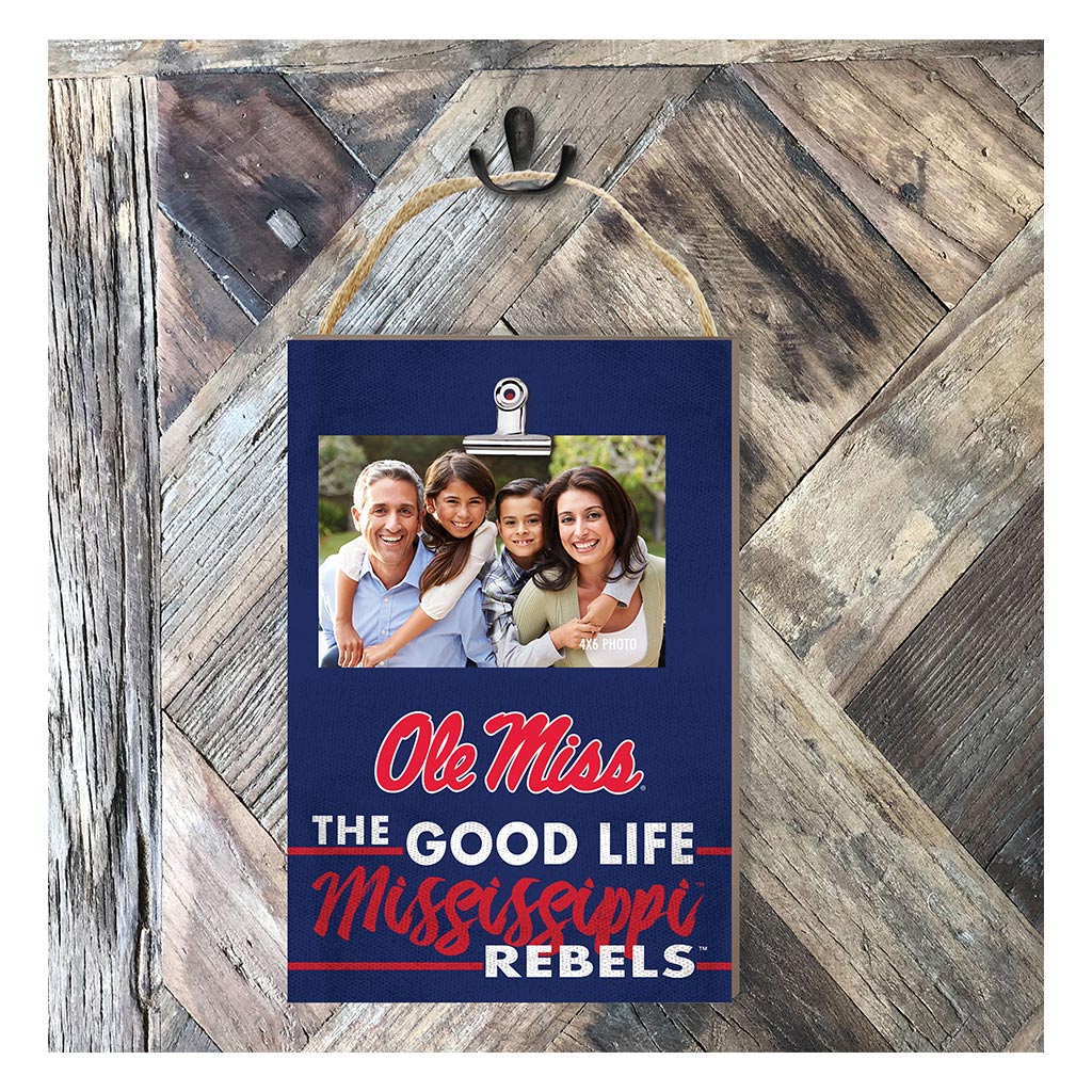 Hanging Clip-It Photo The Good Life Mississippi Rebels
