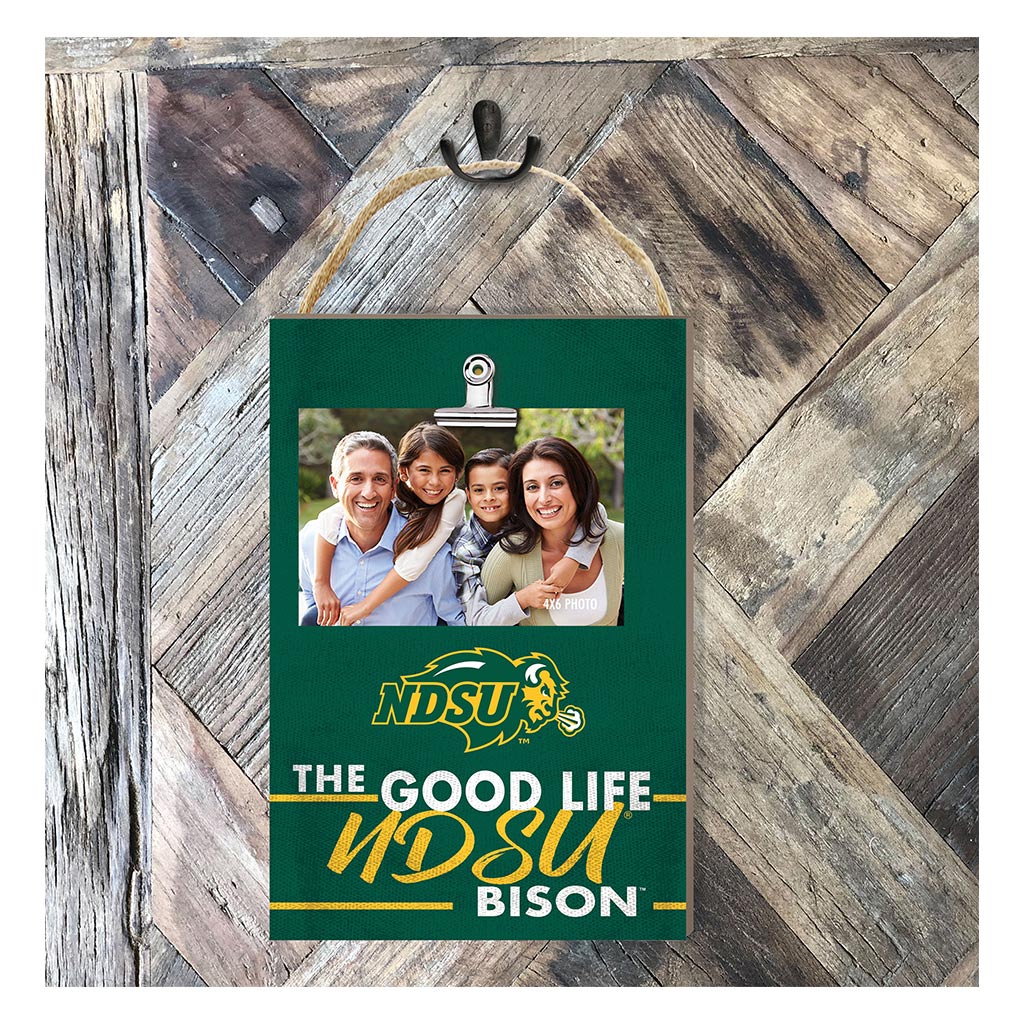Hanging Clip-It Photo The Good Life North Dakota State Bison