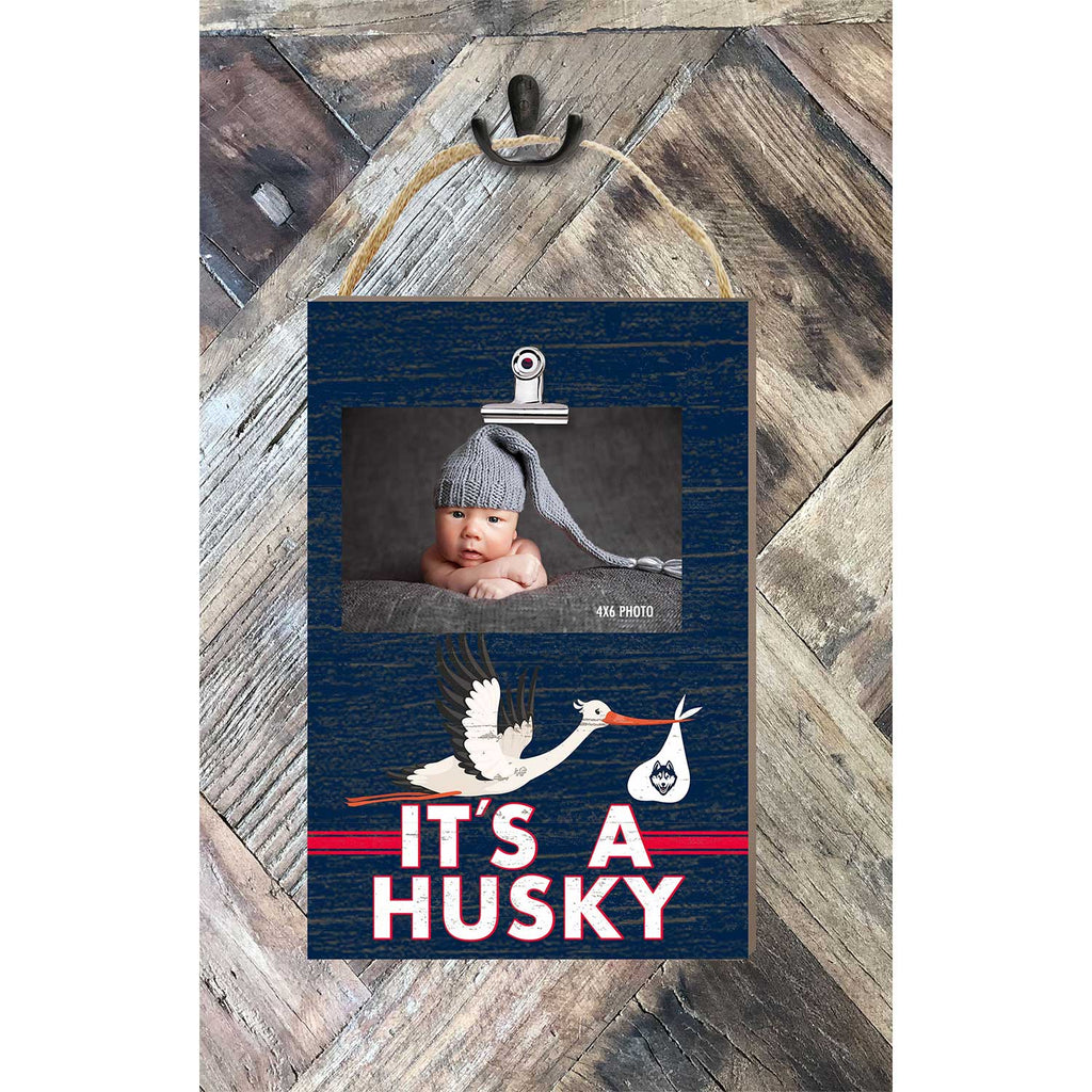 Hanging Clip-It Photo It's A Connecticut Huskies