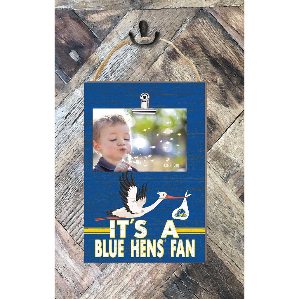 Hanging Clip-It Photo It's A Delaware Fightin Blue Hens