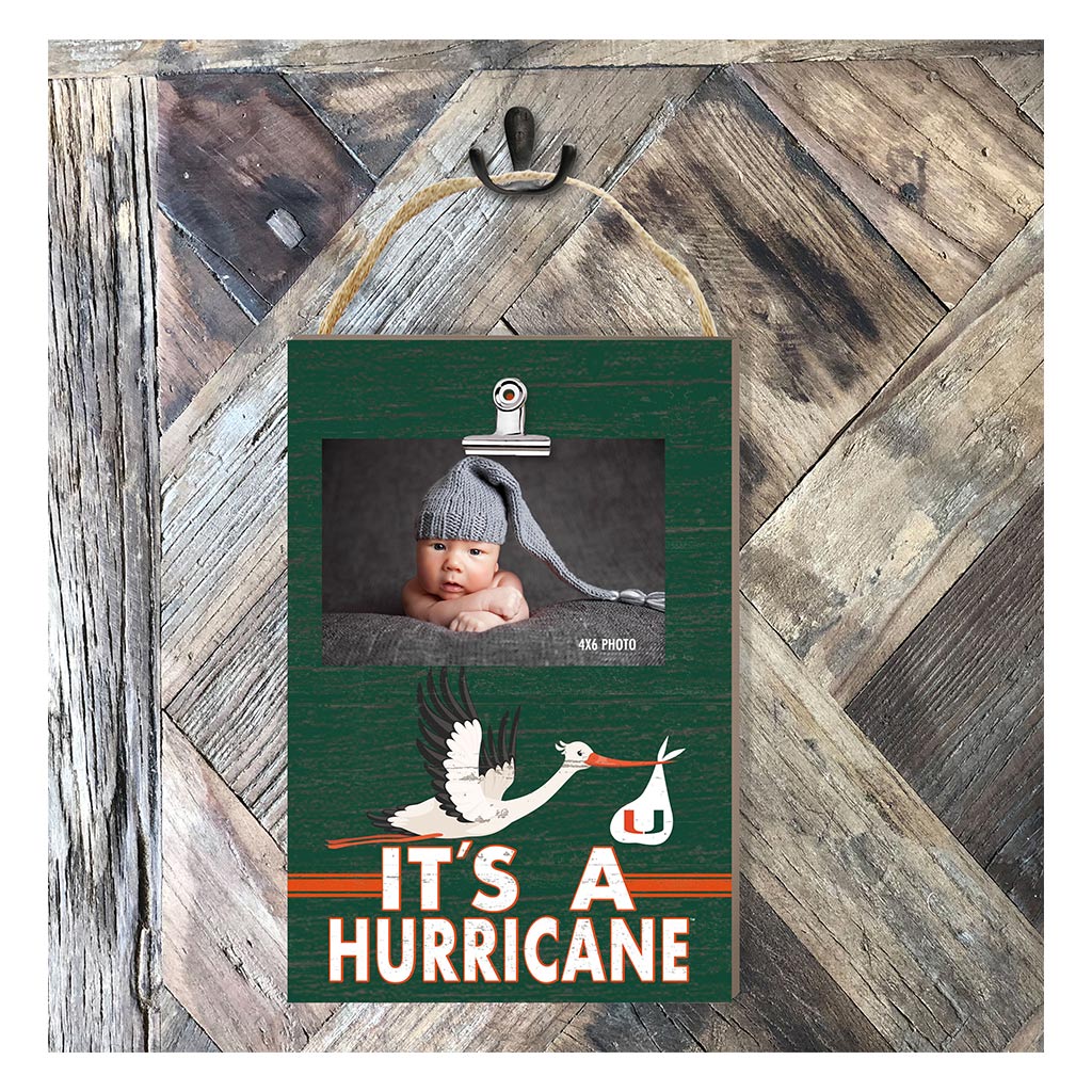 Hanging Clip-It Photo It's A Miami Hurricanes