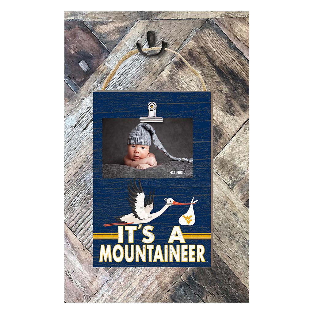 Hanging Clip-It Photo It's A West Virginia Mountaineers