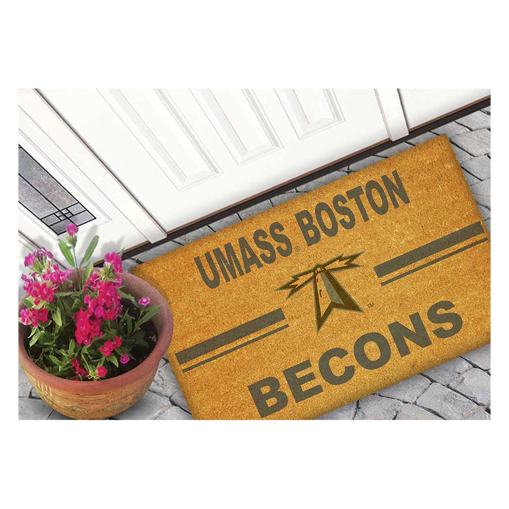 Team Coir Doormat Team Logo UMASS Boston Beacons