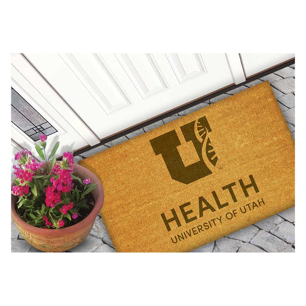 Team Coir Doormat Team Logo University of Utah Health