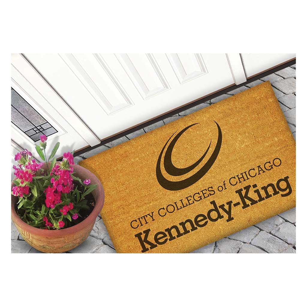 Team Coir Doormat Team Logo Kennedy King College StatesMen
