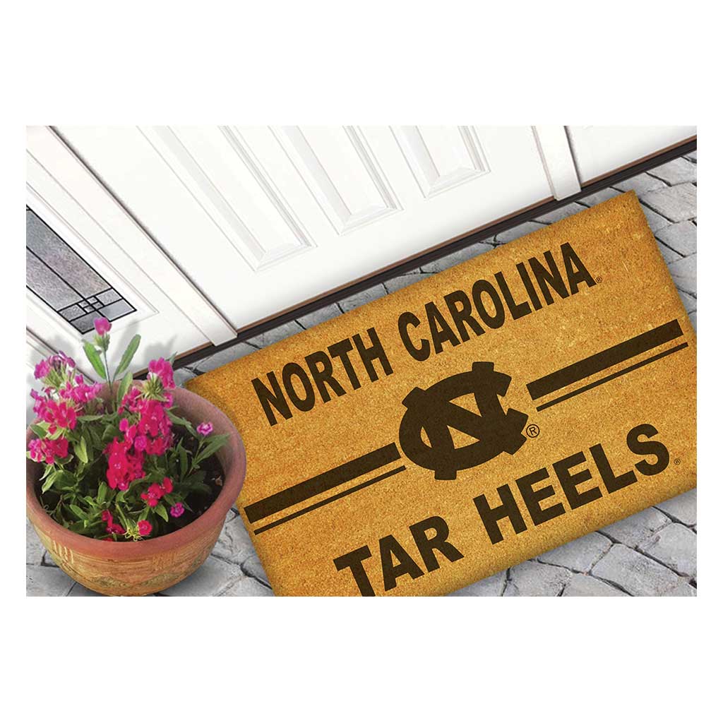 Team Coir Doormat Team Logo North Carolina (Chapel Hill) Tar Heels