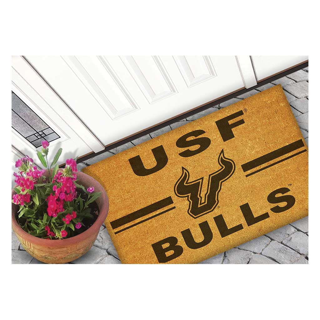 Team Coir Doormat Team Logo South Florida Bulls