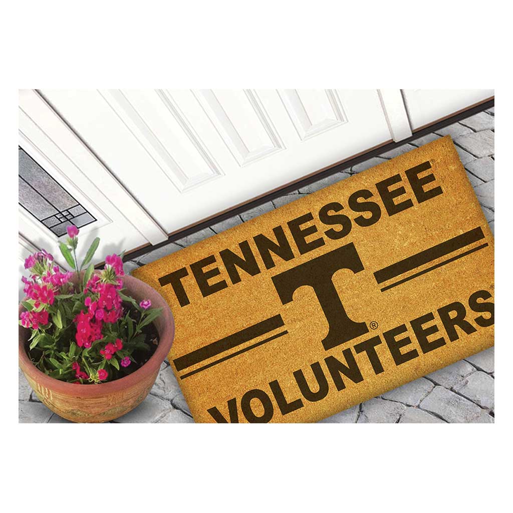 Team Coir Doormat Team Logo Tennessee Volunteers