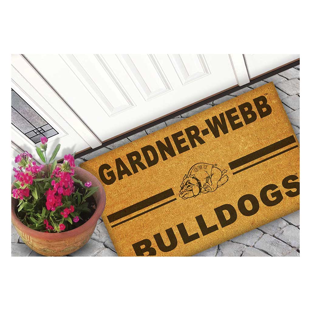 Team Coir Doormat Team Logo Gardner-Webb Runnin' Bulldogs