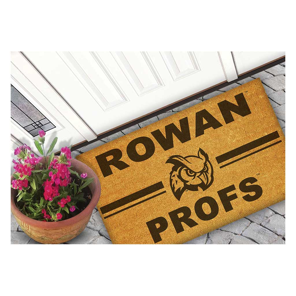 Team Coir Doormat Team Logo Rowan University Profs