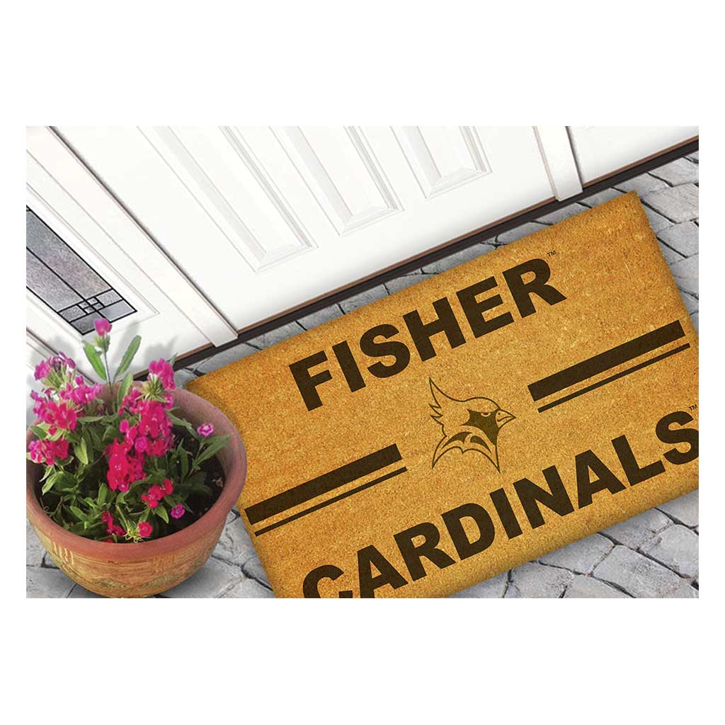 Team Coir Doormat Team Logo St. John Fisher College Cardinals