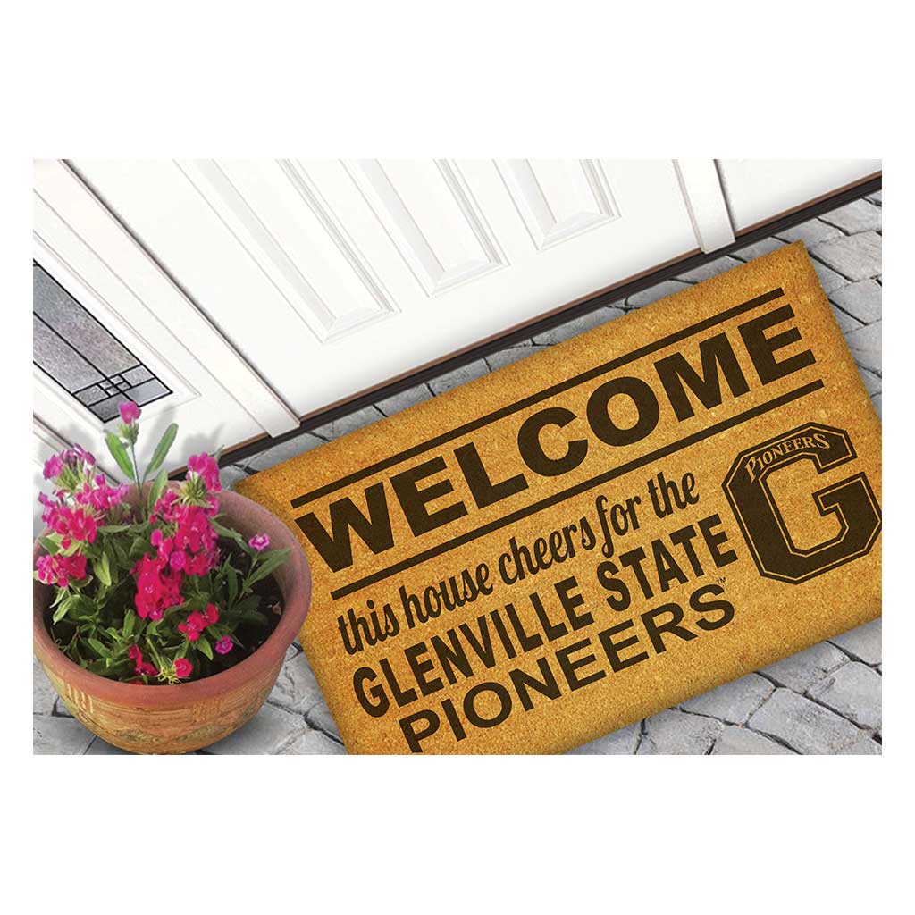 Team Coir Doormat Welcome Glenville State Pioneers