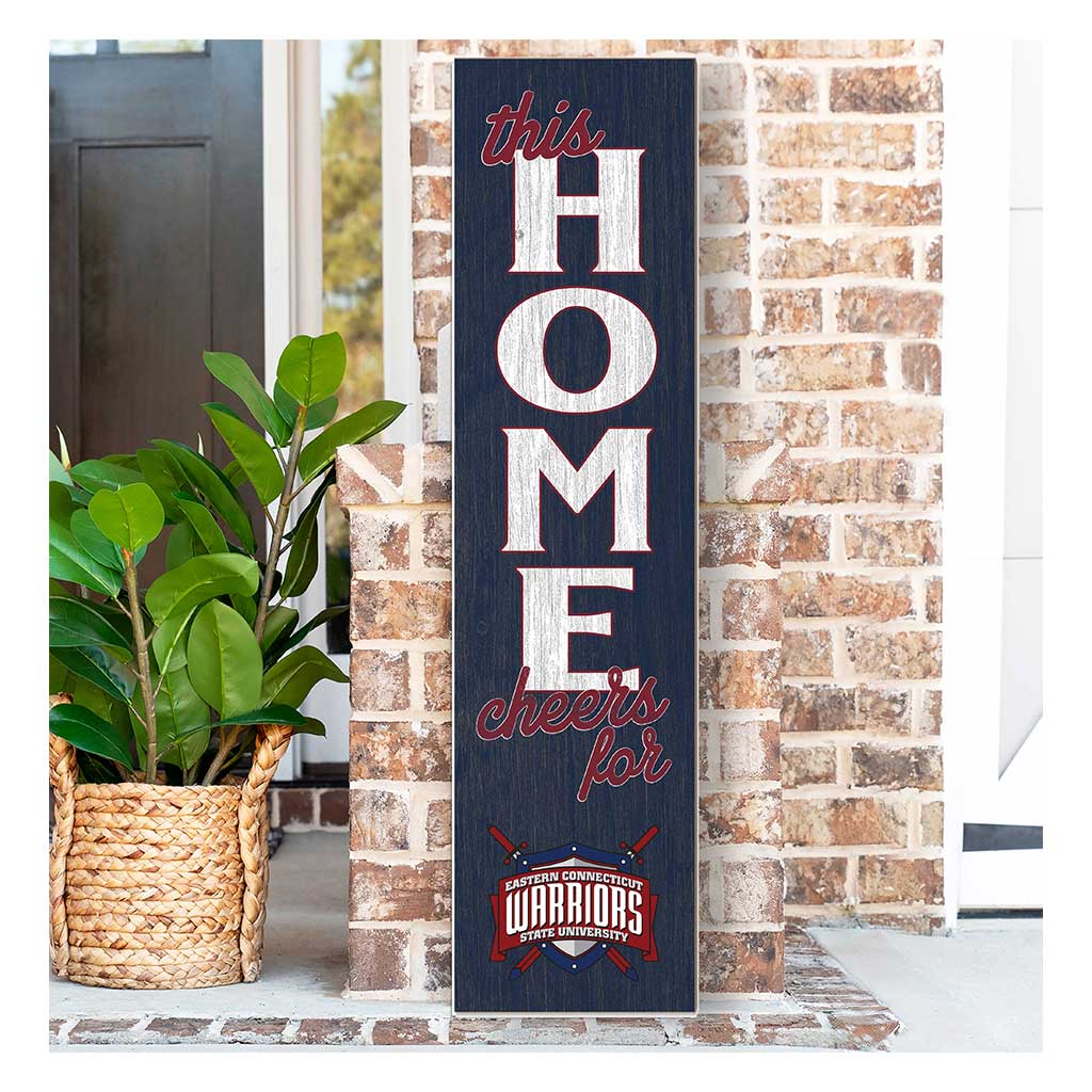 11x46 Leaning Sign This Home Eastern Connecticut State University Warriors