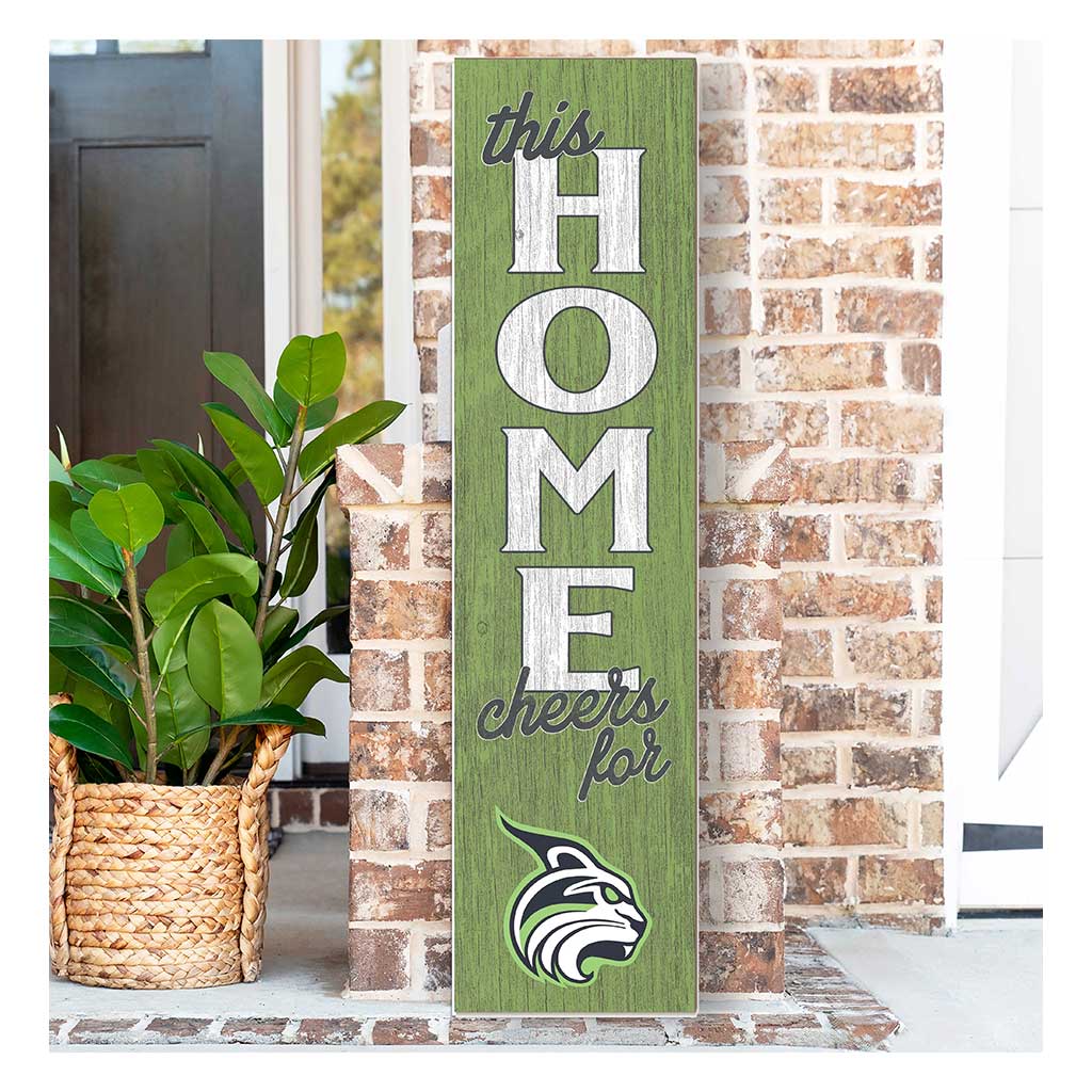 11x46 Leaning Sign This Home Lesley University Lynx