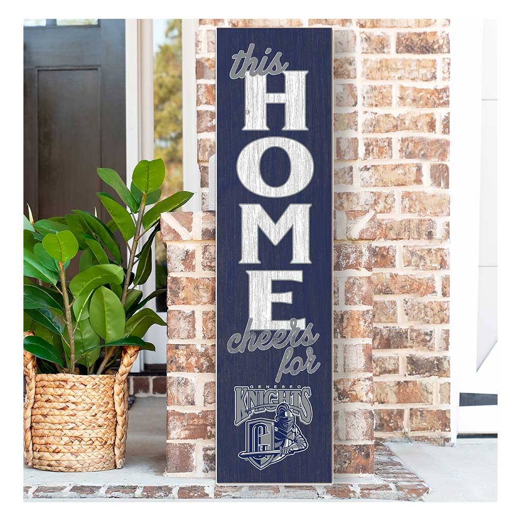11x46 Leaning Sign This Home Geneseo State University Knights