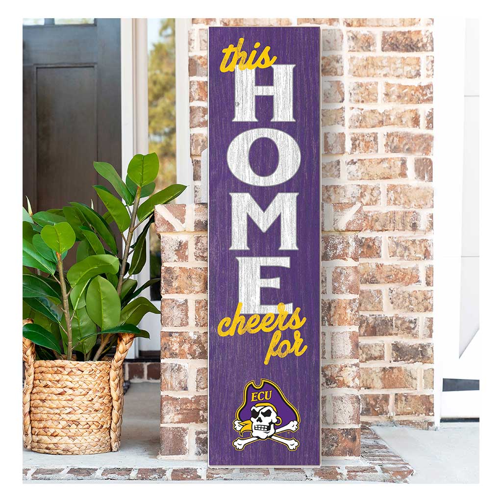 11x46 Leaning Sign This Home East Carolina Pirates